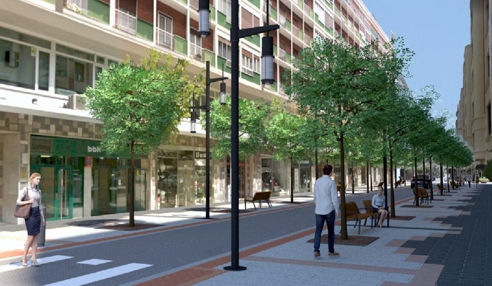 Bilbao renovará la calle Rodríguez Arias creando un nuevo corredor comercial