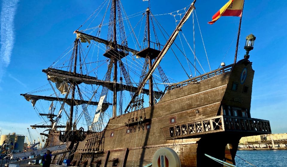 Ya se puede visitar el Galeón Andalucía en los muelles del Itsasmuseum