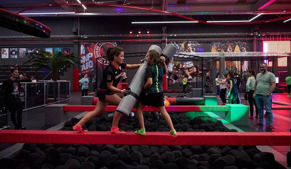 Fiestas de cumpleaños, actividades interactivas y adrenalina: así es el parque JumpYard en Derio
