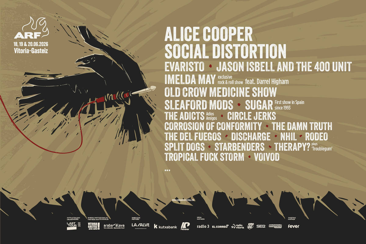Cartel de Azkena Rock Festival 2026