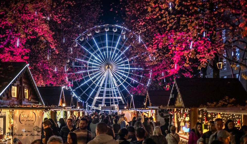 La ciudad que celebra la Navidad entre espectáculos de ‘videomapping’, un jardín encantado, mercadillos con mucho sabor francés… y que se encuentra a tan solo tres horas de Bilbao