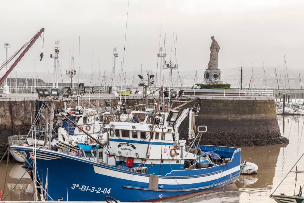 Puerto pesquero de Santurtzi