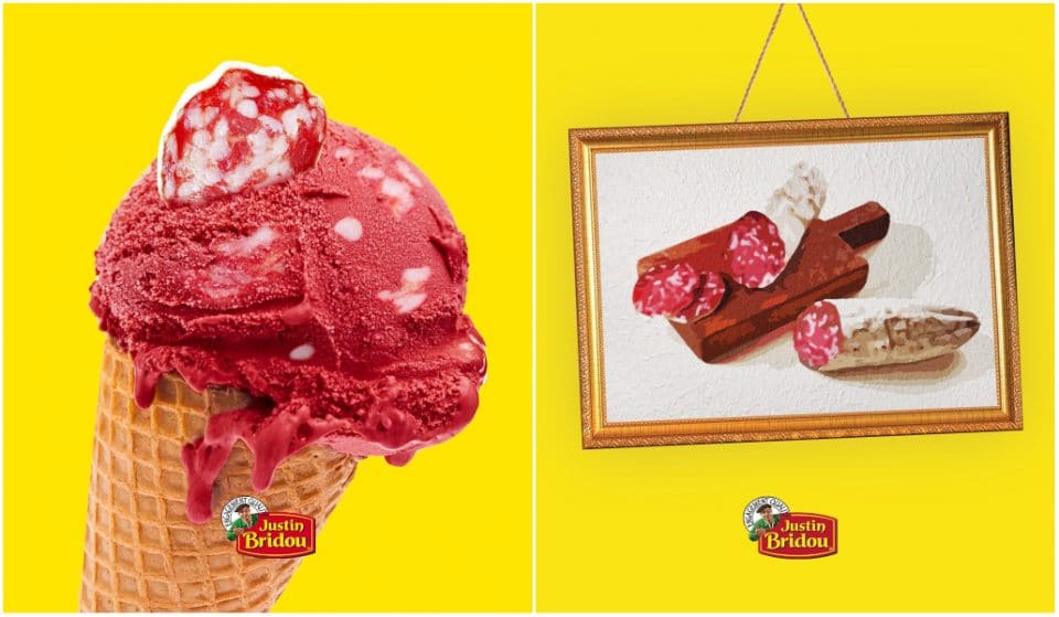 Justin Bridou pourrait prochainement lancer sa glace au saucisson !