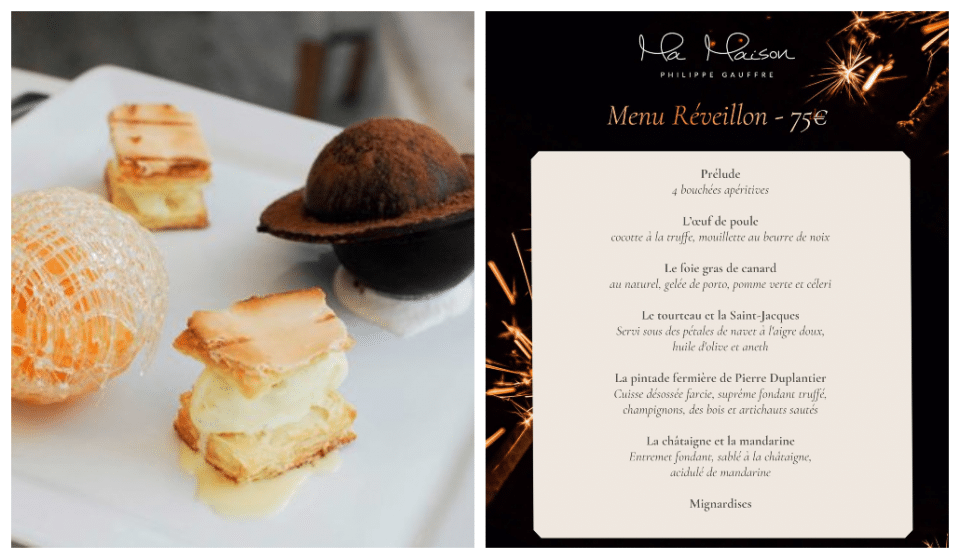 Le Menu Noël Bordelais 2024 : Un Voyage Gastronomique à Travers les Saveurs du Sud-Ouest