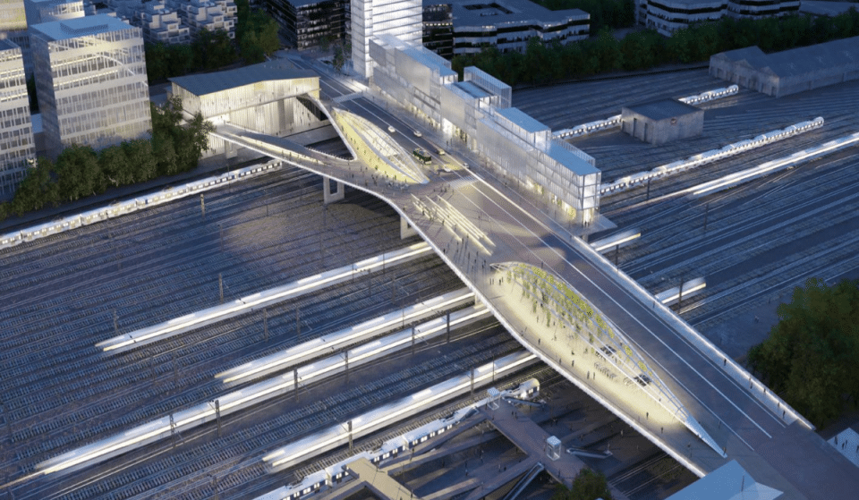 Dès le printemps, le pont de la Palombe franchira les voies ferrées au sud de la gare Saint-Jean !