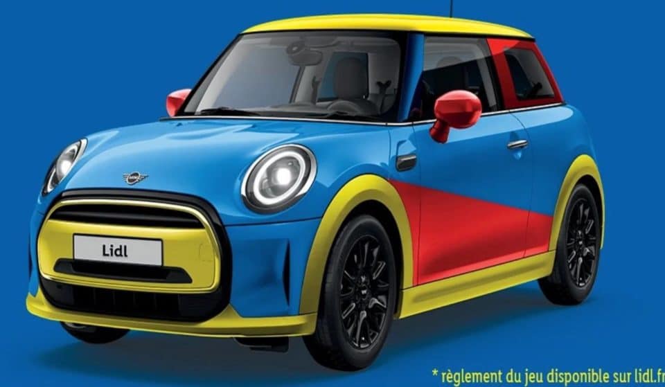 Insolite : Lidl lance sa voiture en collaboration avec Mini !