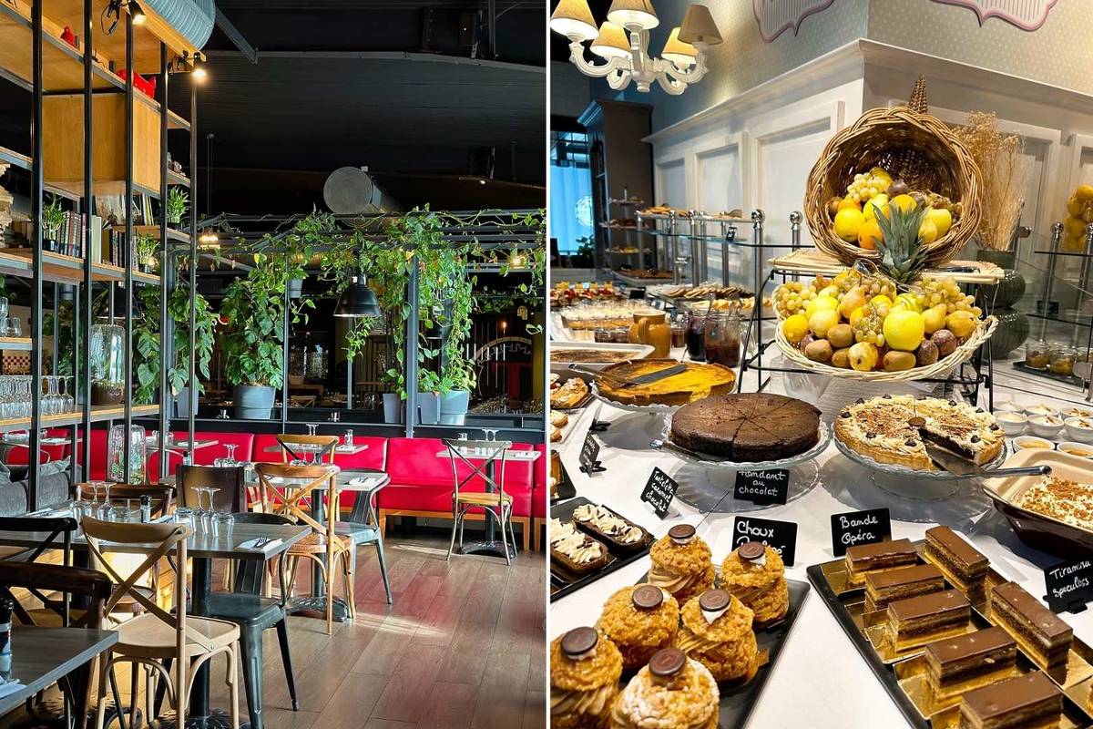 Buffet à volonté du restaurant La Table d'Arcins à Bordeaux