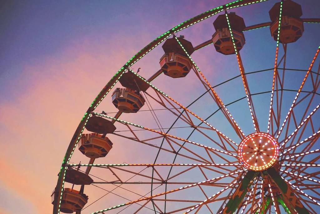 Foire aux Plaisirs de Bordeaux in October