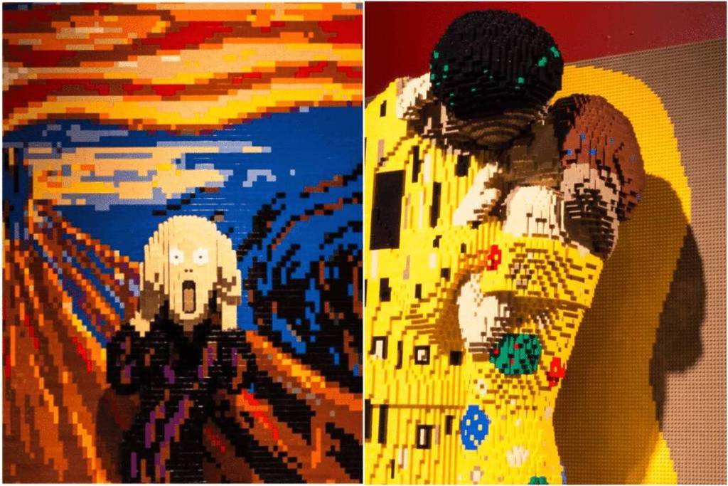 LEGO Bordeaux art exhibition The Art of The Brick