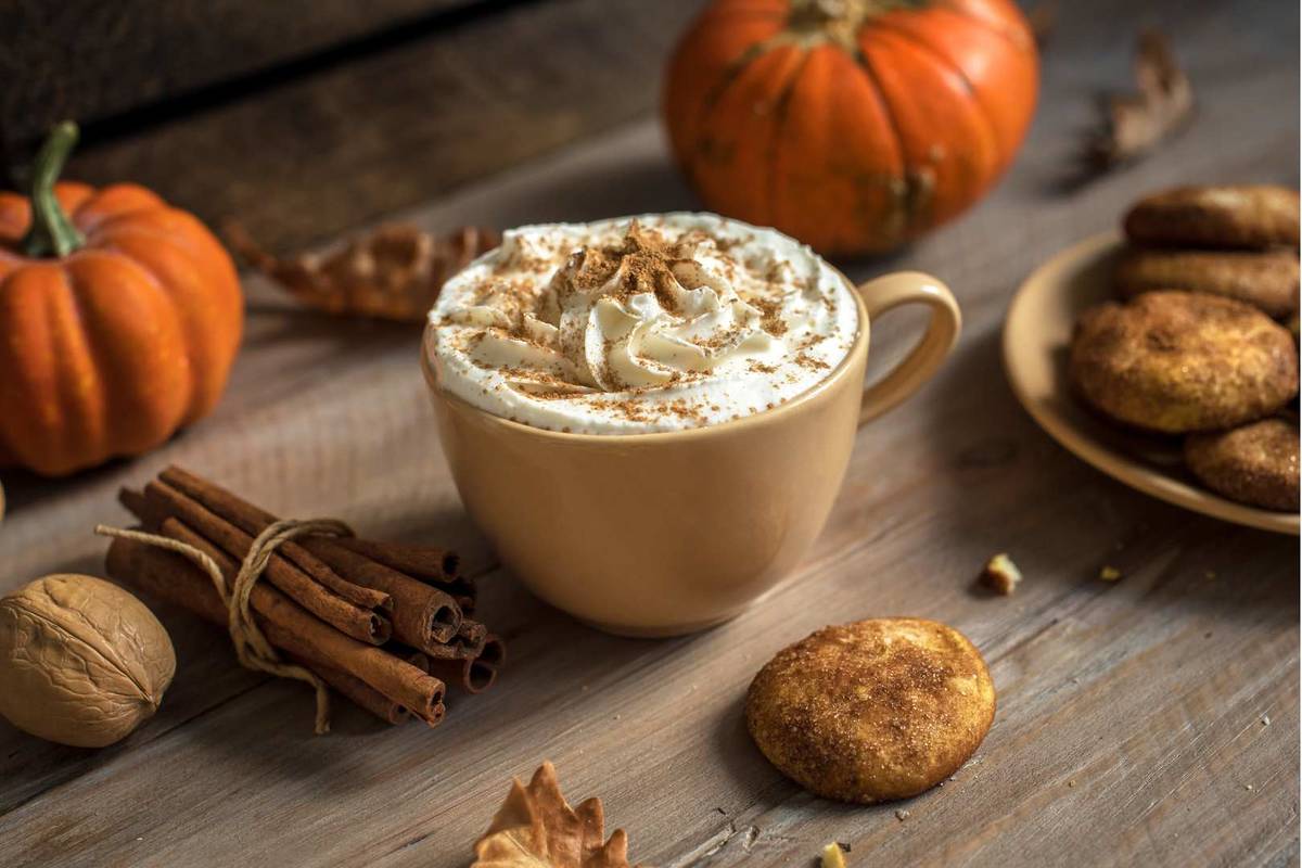 Pumpkin spice latte fait maison à Bordeaux