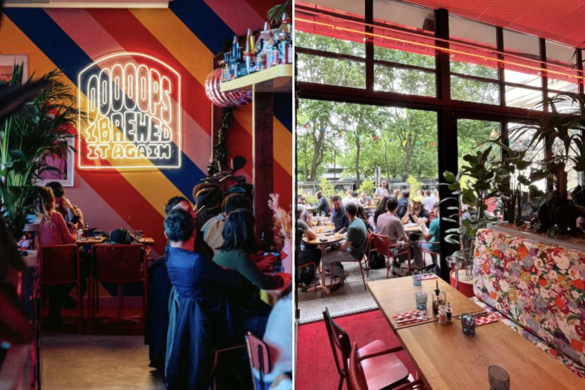 Brique House bordeaux buffet à volonté ambiance pop années 90