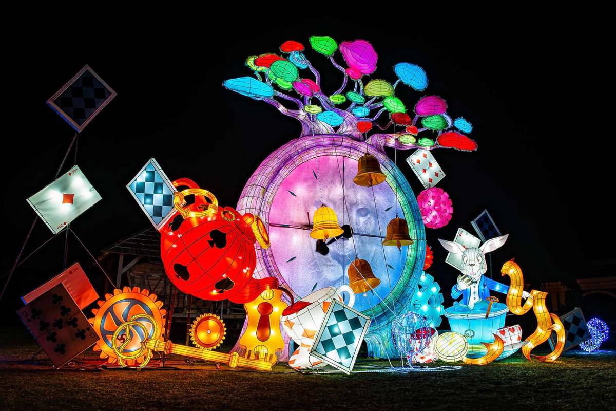 Festival des Lanternes au Château de Castel Novel près de Bordeaux