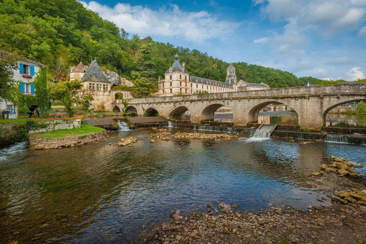 Brantôme en Périgord à deux heure de Bordeaux