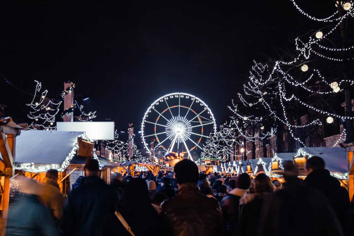 Marché de Noël de Bruxelles Plaisirs d'hiver, à moins de 2h de Bordeaux