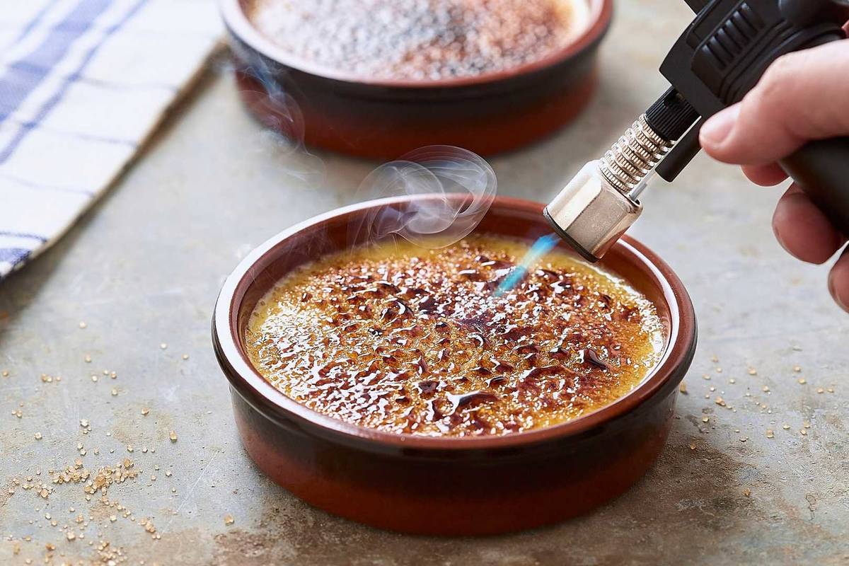 Crème brulée Nouveau restaurant Le Classique de Philippe Etchebest à Bordeaux