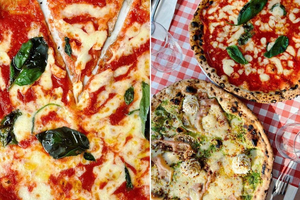 Pizza napolitaine de la Tradizione, trattoria à Bordeaux