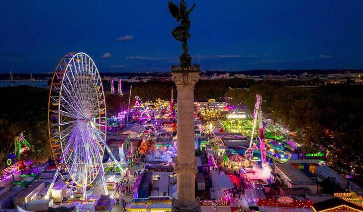 Foire aux plaisirs : l’une des plus grandes foires de France revient Place des Quinconces en octobre à Bordeaux