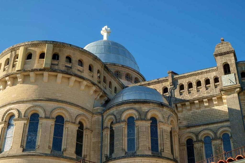 Dome of the Notre-Dame-de-Peyragude church in Penne d'Argenais