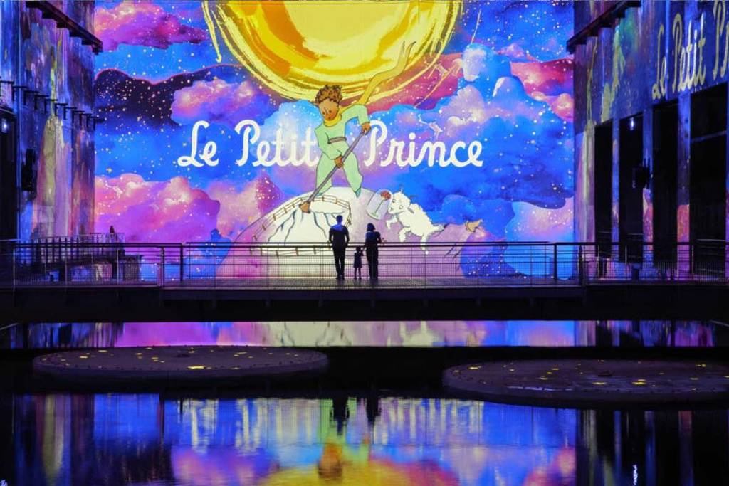 Exposition Le Petit Prince, l'Odyssée Immersive au Bassin des Lumières à Bordeaux