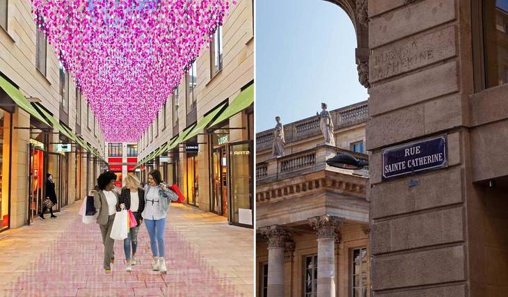 Chasse aux œufs géante, soirée guinguette chic et décors printaniers : Promenade Sainte-Catherine se pare de rose pour un événement 100% gratuit à Bordeaux