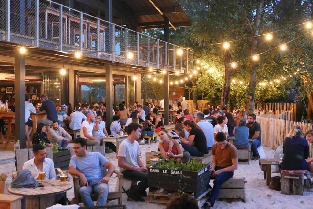 Terrasse Les Chantiers de la Garonne à Bordeaux