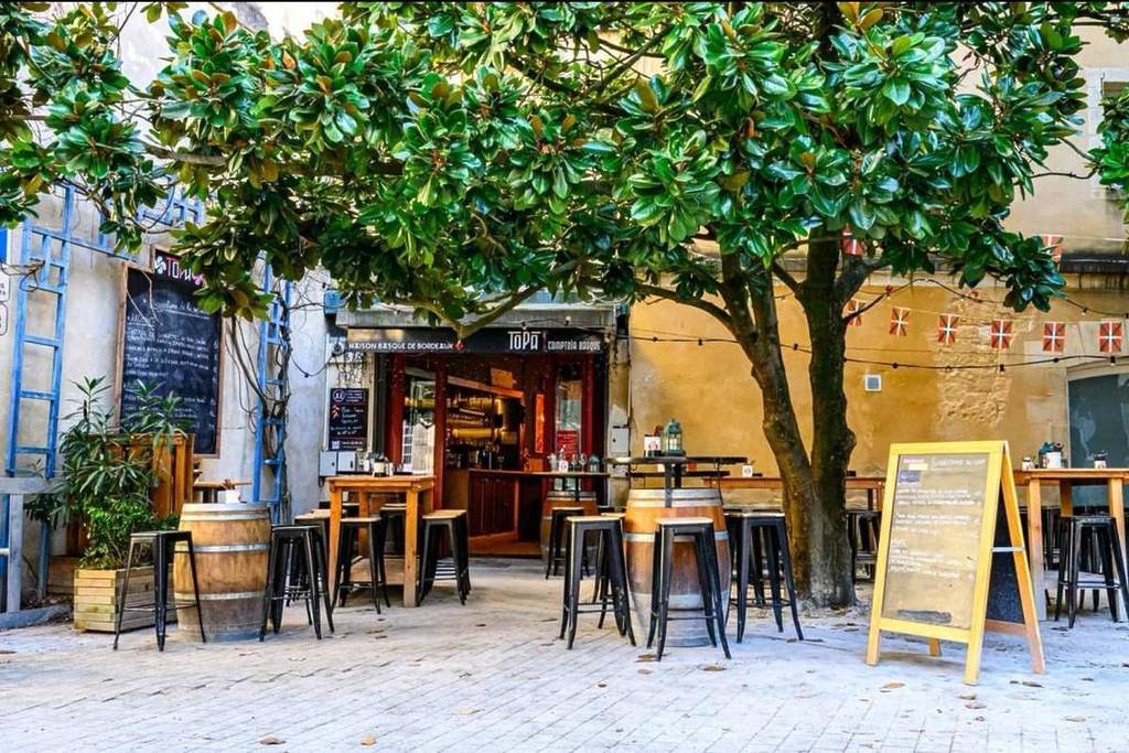 Terrasse de TOPA Comptoir Basque à Bordeaux