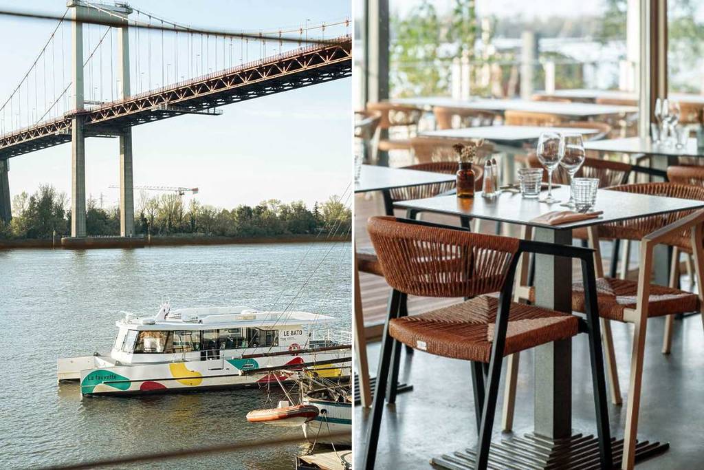 Restaurant Le Carrelet près de Bordeaux