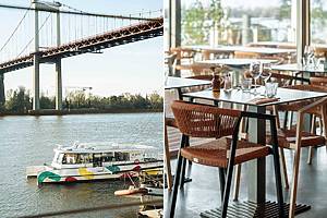 Ce nouveau restaurant et rooftop niché au bord de la Garonne est l’adresse parfaite pour voir le coucher de soleil de Bordeaux et ses desserts sont irrésistibles