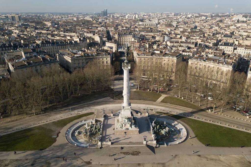 Places des Quinconces in Bordeaux