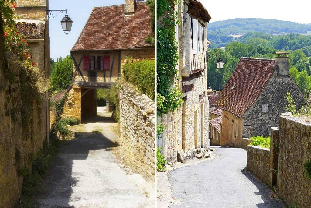 Village de Limeuil dans le Périgord