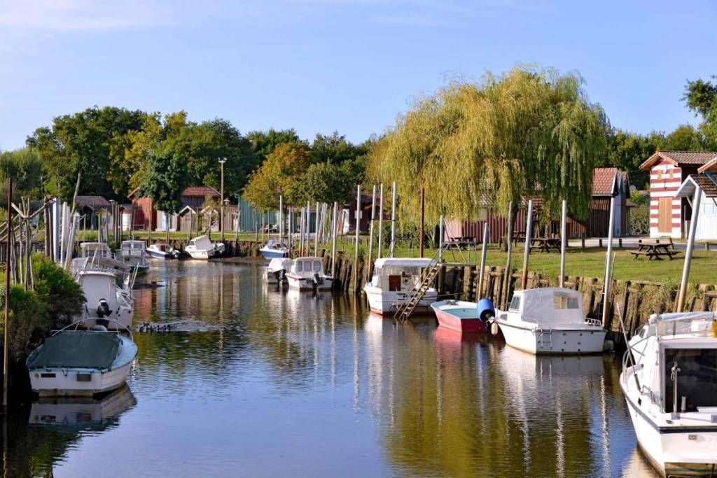 The small port of Biganos
