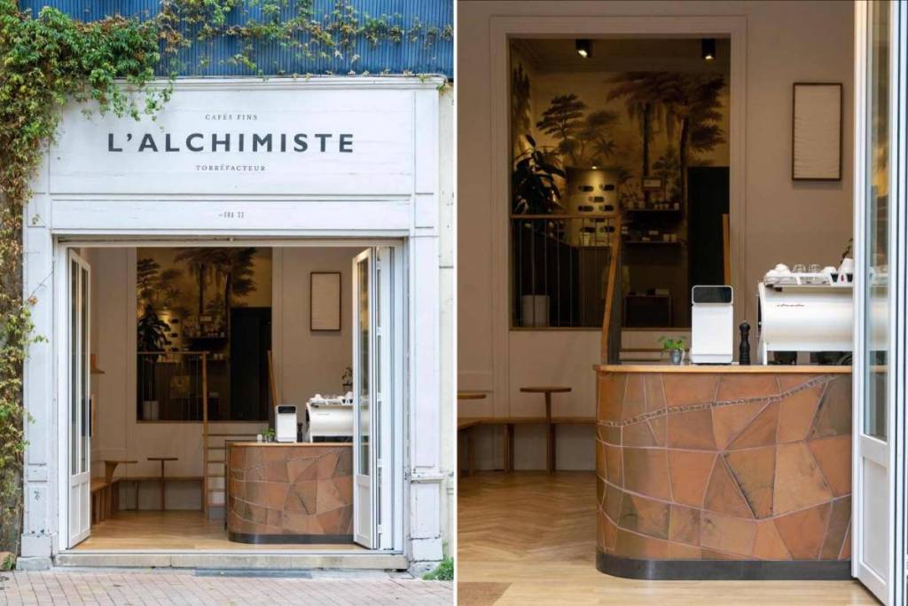 L'Alchimiste Coffee Shop in Bordeaux
