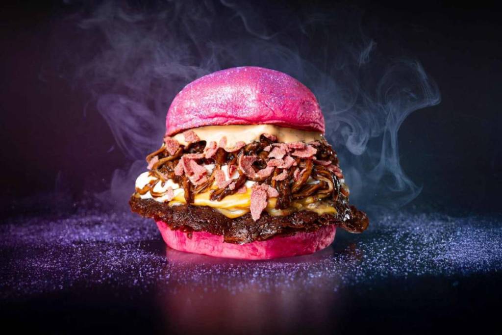 Madison’s Pink Paradise Burger