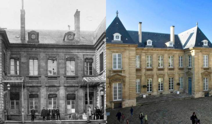 For decades, the Hôtel de Lalande coexisted with a prison in its gardens; today, the former cells house exhibitions from the Bordeaux Museum of Decorative Arts and Design