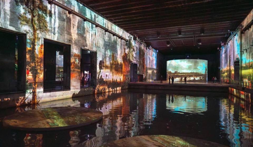 In 1941, the Bassins des Lumières in Bordeaux housed German submarines; 85 years later, the digital art center welcomes more than 750,000 visitors a year