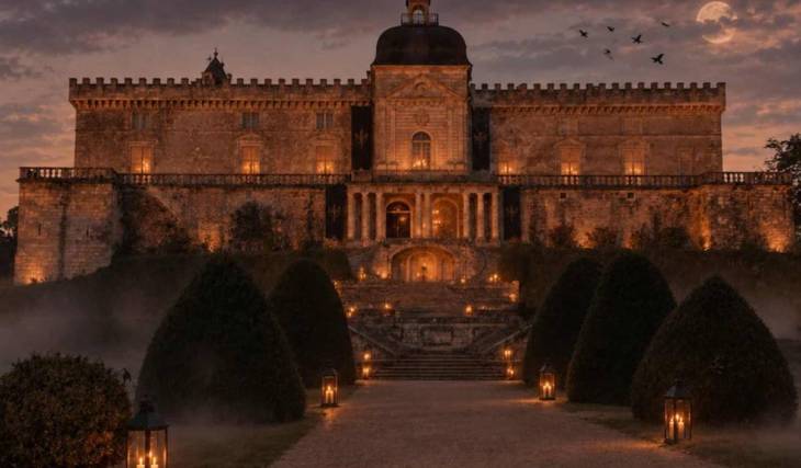 For a family-friendly Halloween, this estate is hosting falconry shows and a haunted castle tour just 45 minutes from Bordeaux