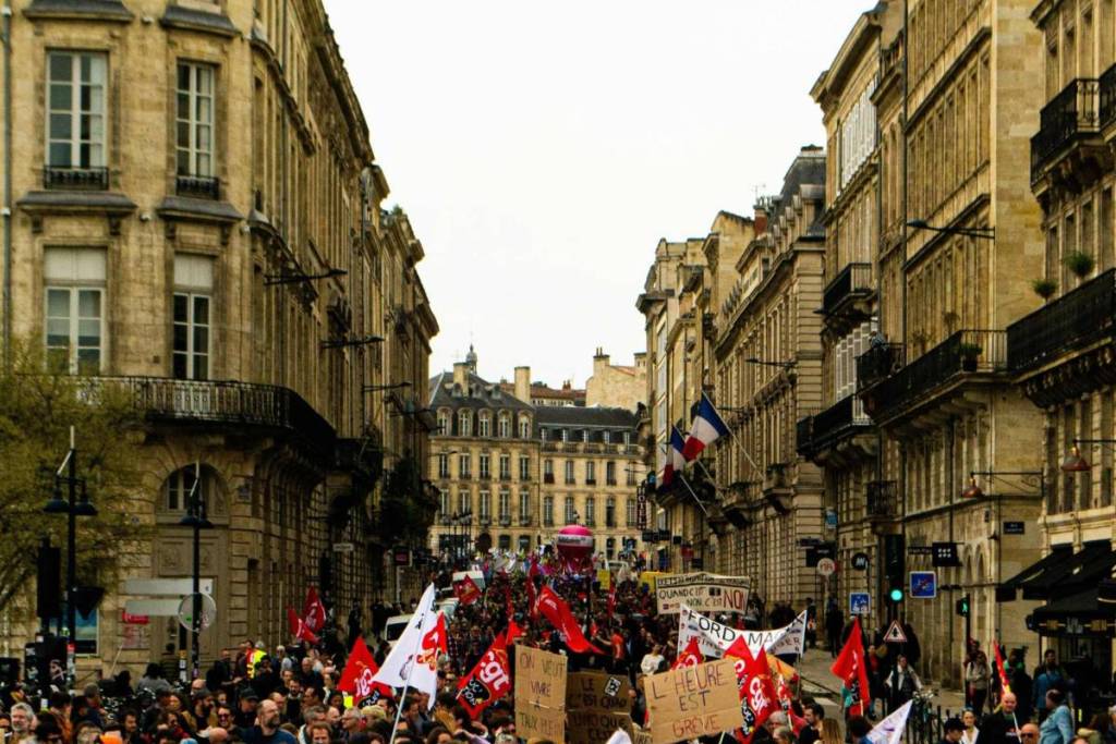 Manifestations à Bordeaux
