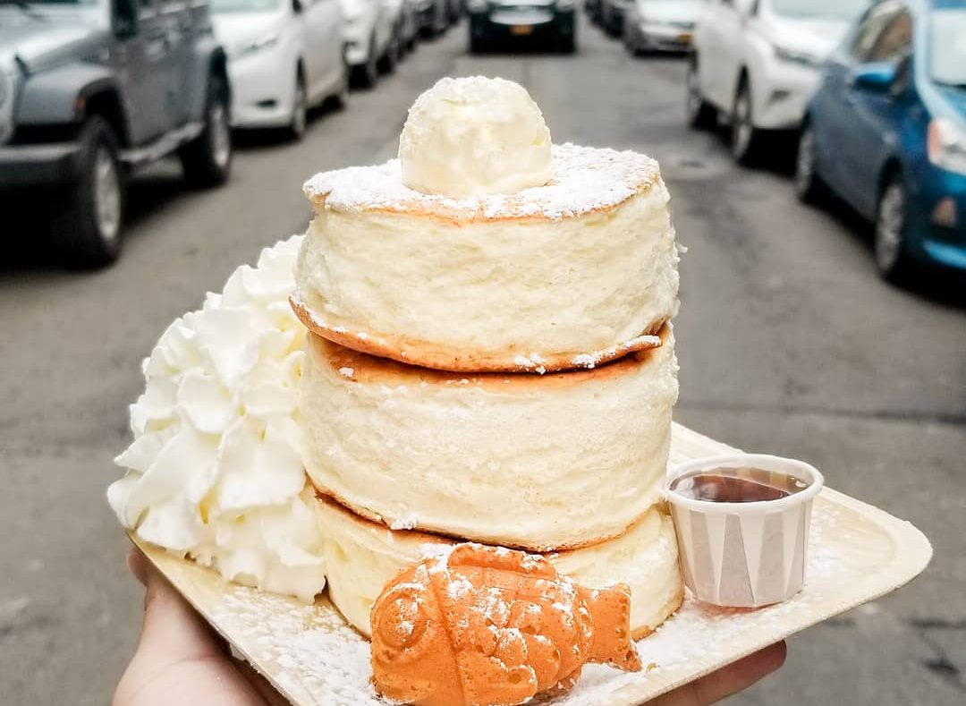 This Seaport Shop Is Now Serving Fluffy JapaneseStyle Soufflé Pancakes
