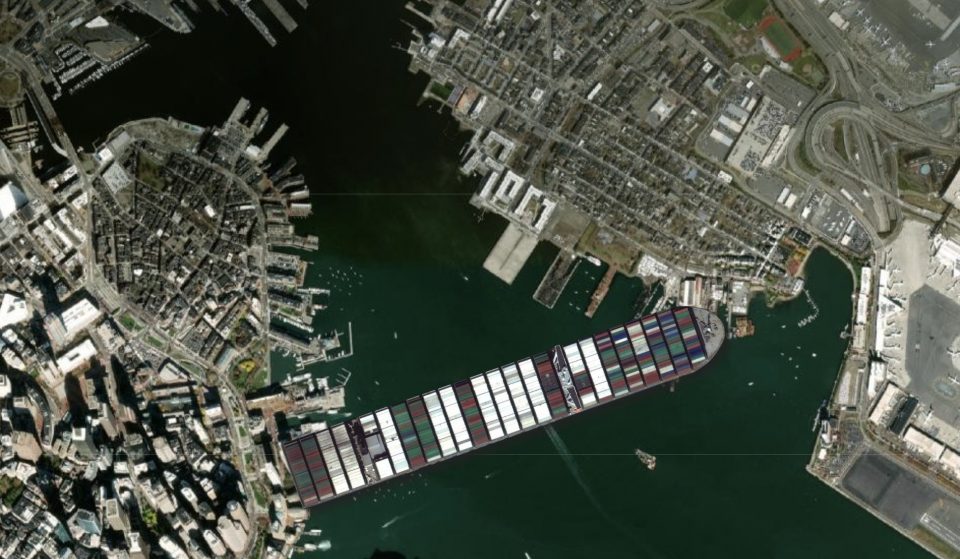 This Awesome App Will Let You Compare The Ever Given Ship To Famous Boston Landmarks