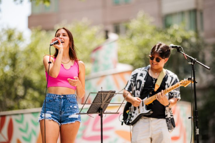 berklee summer concert at prudential green