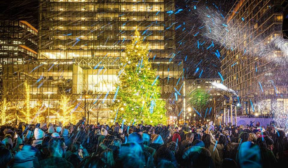 Boston’s Tallest Tree Lighting Ceremony Returns This Week—With An Illumination Of Over 10,000 Lights