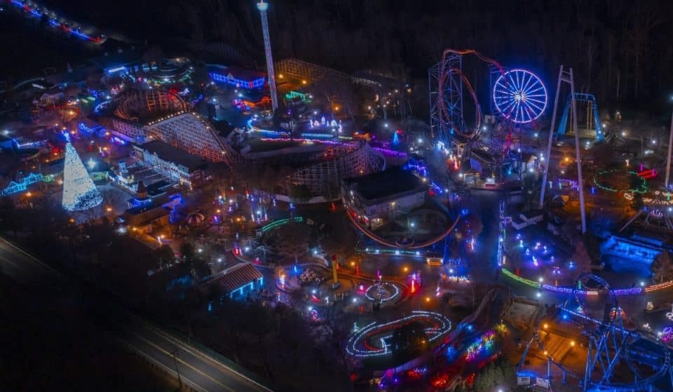 Ride A 4,725-Foot-Long Rollercoaster ‘Sleigh’ Past Over 100,000 Holiday Lights
