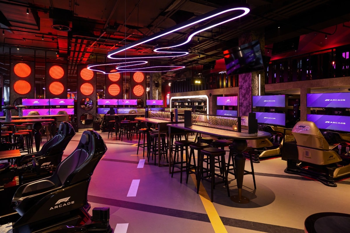 America's First Formula 1 Arcade Opens In Boston Seaport Today
