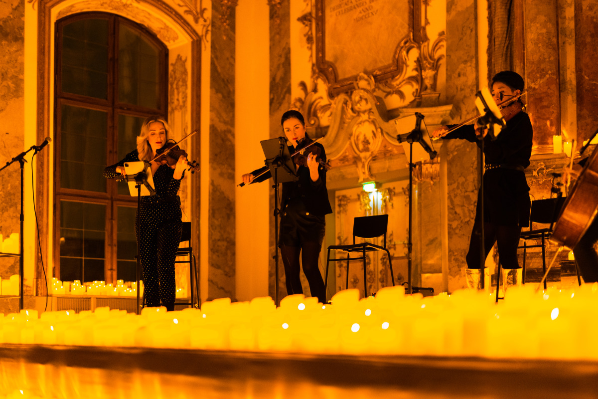 A romantic Candlelight concert