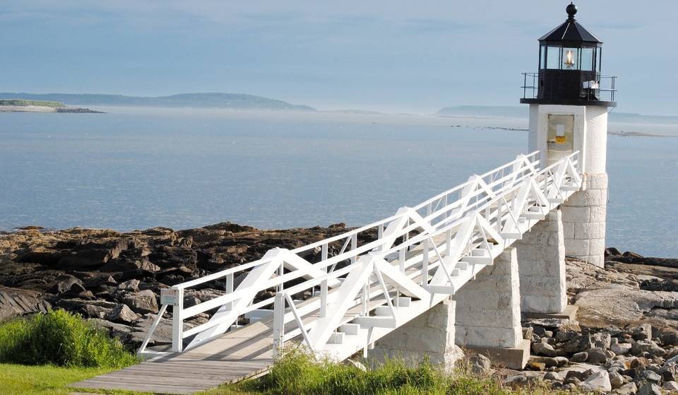 Forrest Gump Finished His Cross-Country Run At This Maine Lighthouse