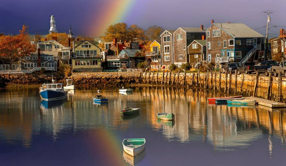 ‘The most iconic New England town you’ve never visited,’ according to National Geographic, is 45 minutes from Boston—with dozens of art galleries and the world’s most repainted building