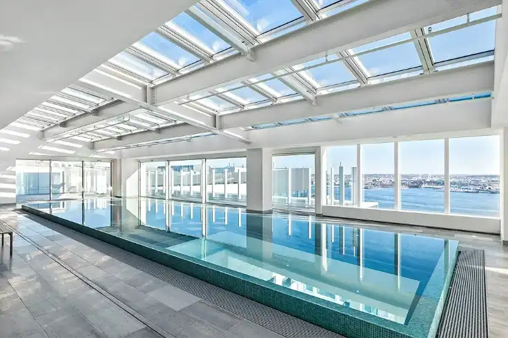 infinity lap pool boston harbor