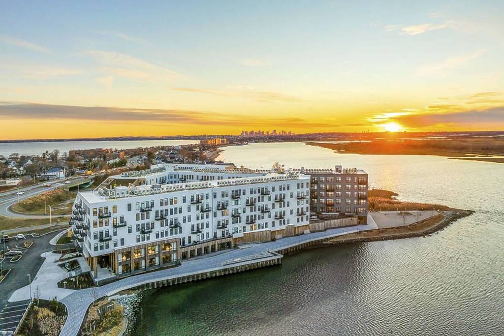 waterfront luxury building in revere boston