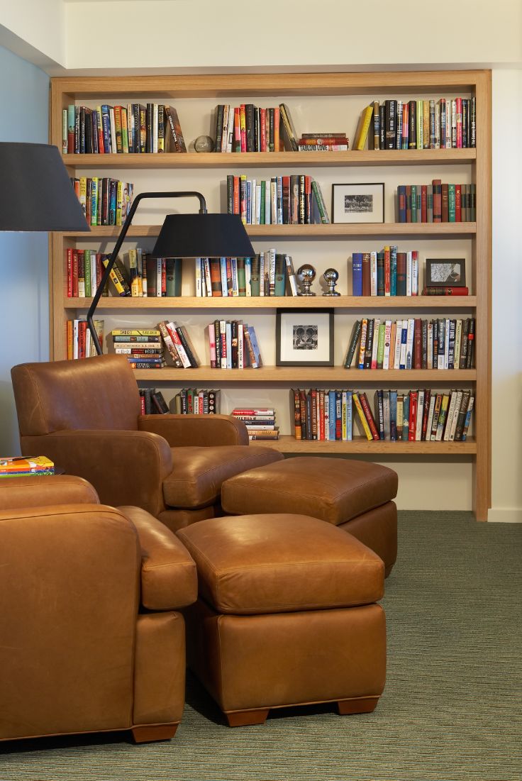 in-room library