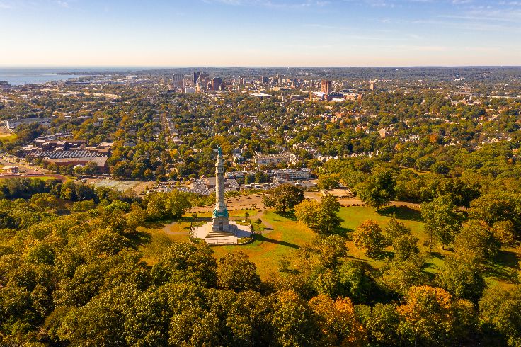 east rock park autumn new haven